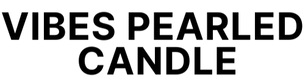 Vibes Pearled Candle