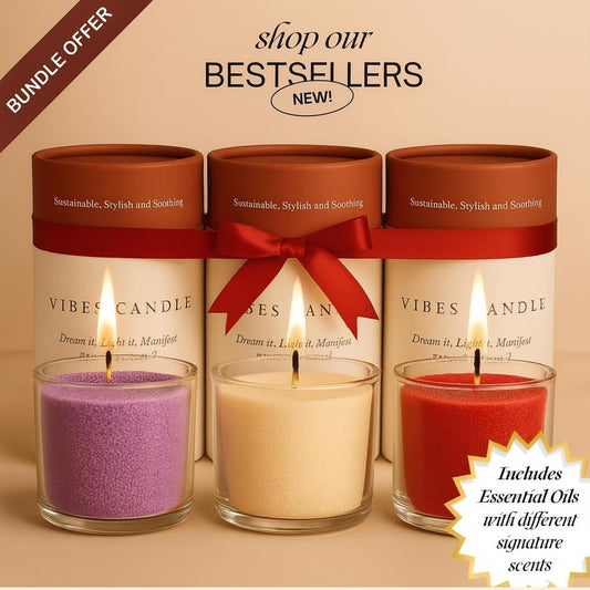 TOP 3 BEST SELLERS +  Essential Oil & Wicks